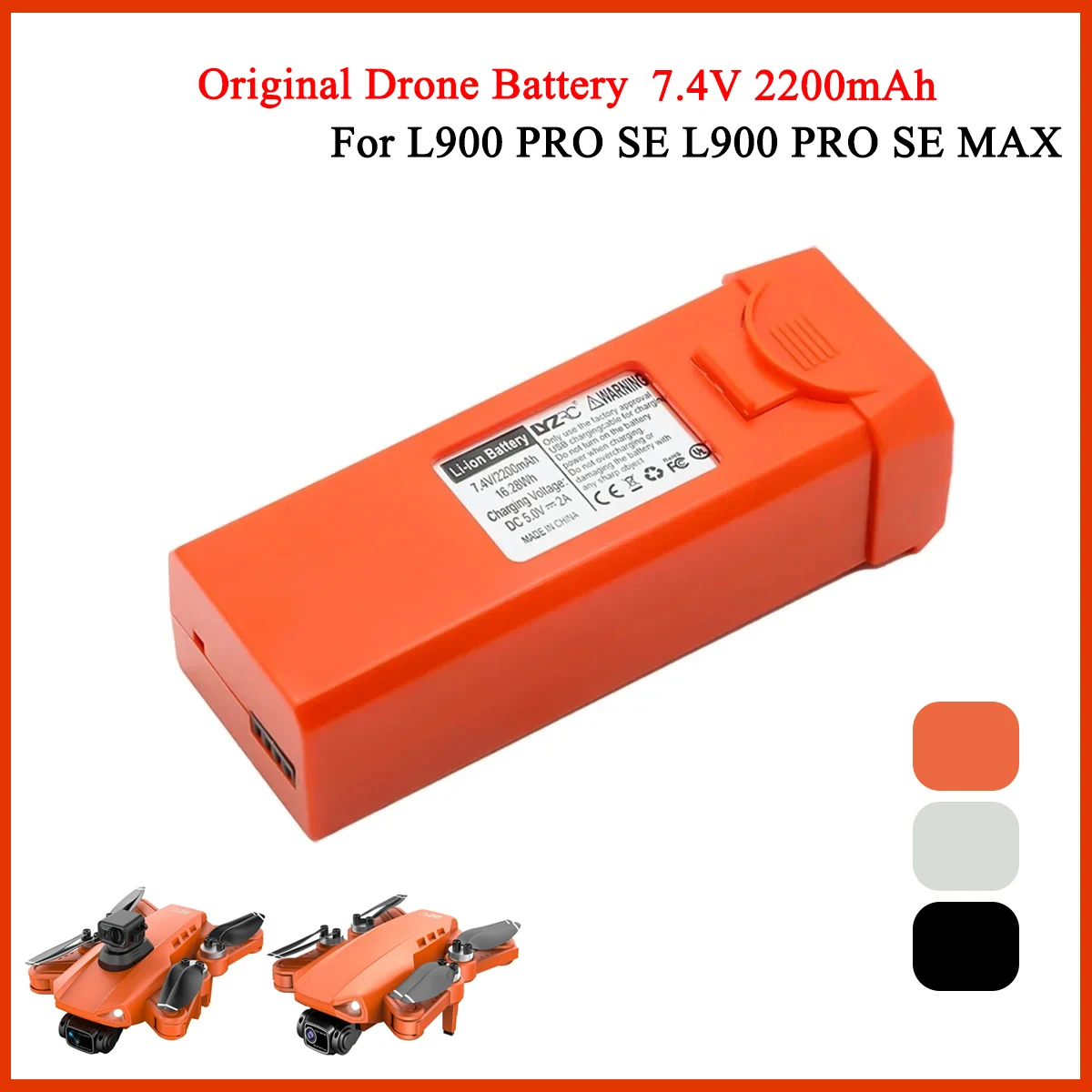 Jjrc Drone X12 - Batterie l900 pro se max Drohne