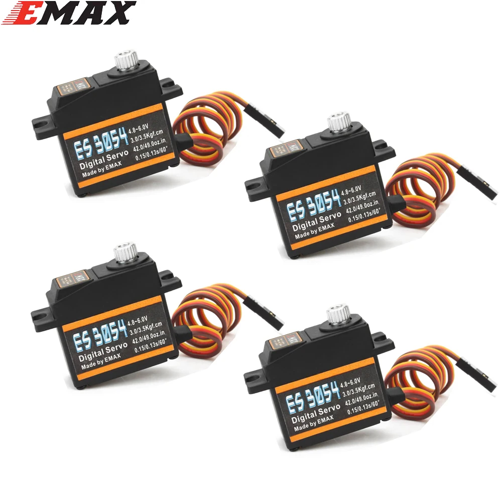 Rc Helicopter Servo - Emax es08mdii es08md ii metall getriebe