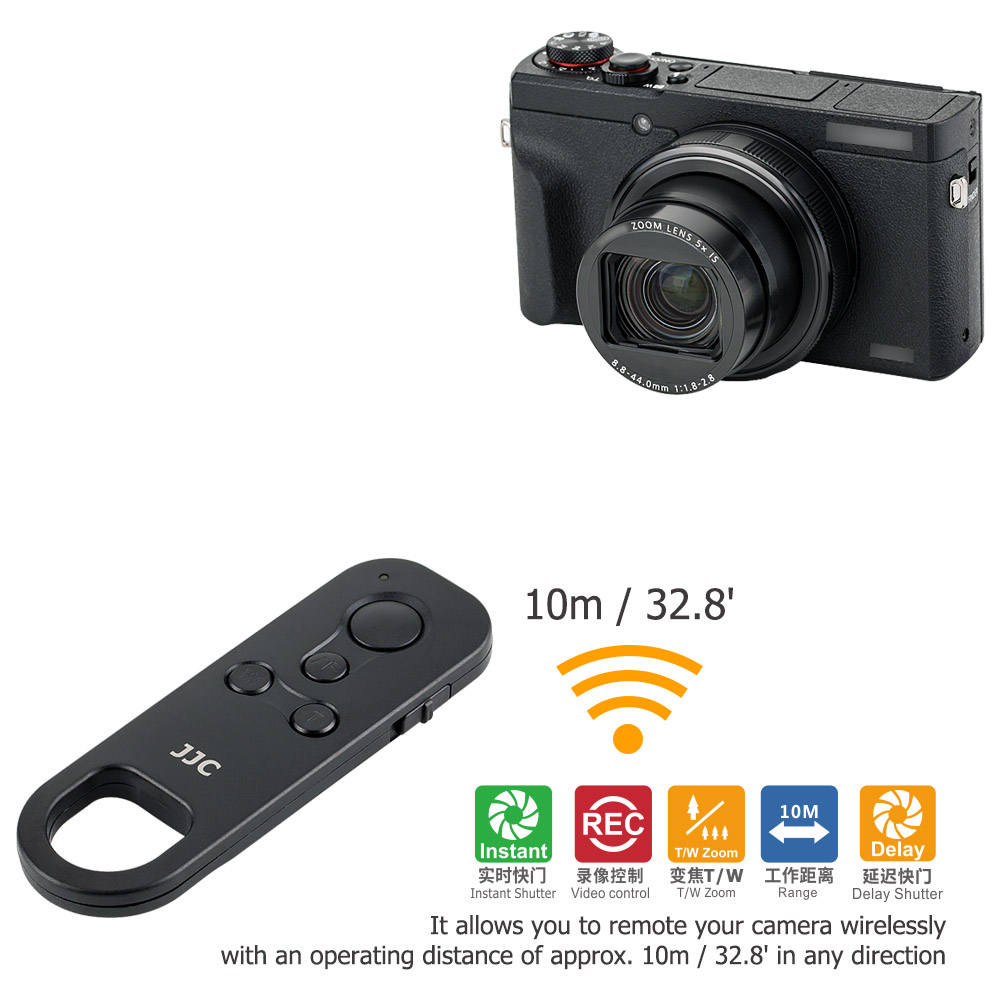 Canon Camera Eos M50 Mark Ii - JJC BR-E1 Bluetooth-Fernbedienung für Canon PowerShot