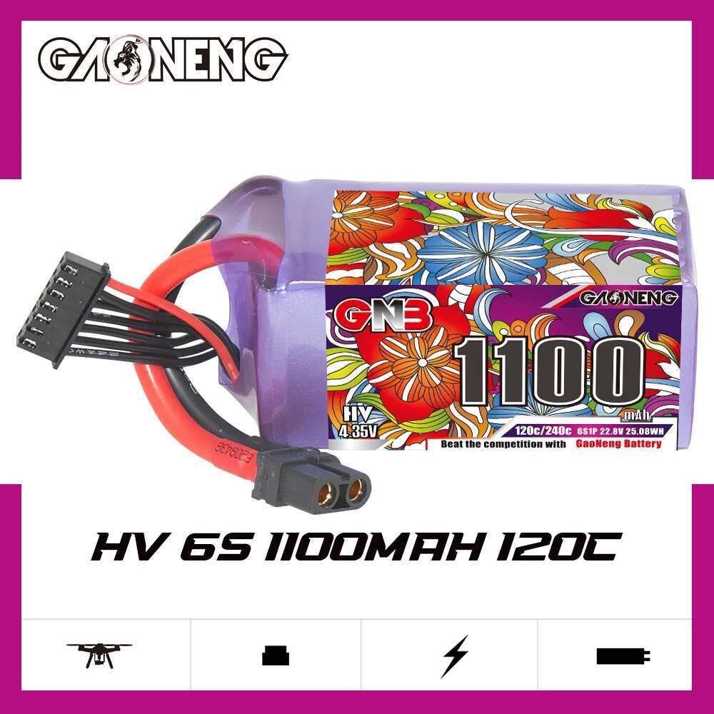 2Pcs GNB 6S Lipo Batterie 22,8 – Rc Helicopter Battery Bewertung und Preis