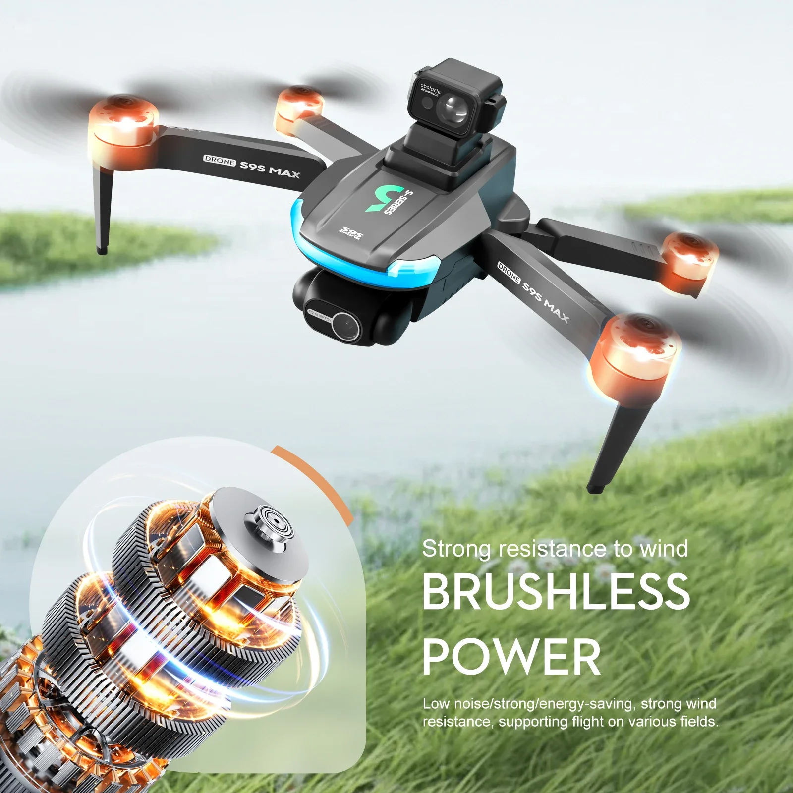 NEUE S9S MAX MINI Drone 4K 2-A – Rc Helicopter Mini Bewertung und Preis