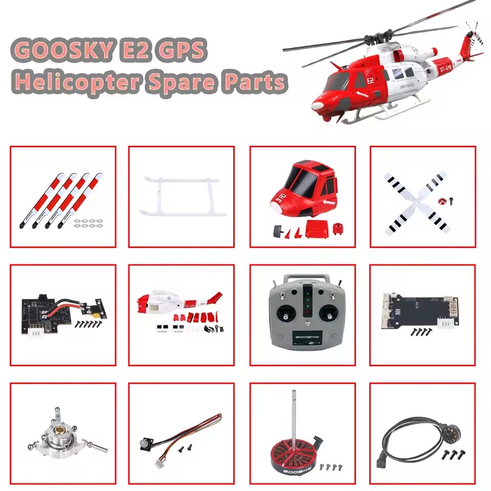 GOOSKY E2 GPS UH-1Y Hubschraub – Rc Helicopter Bag Bewertung und Preis